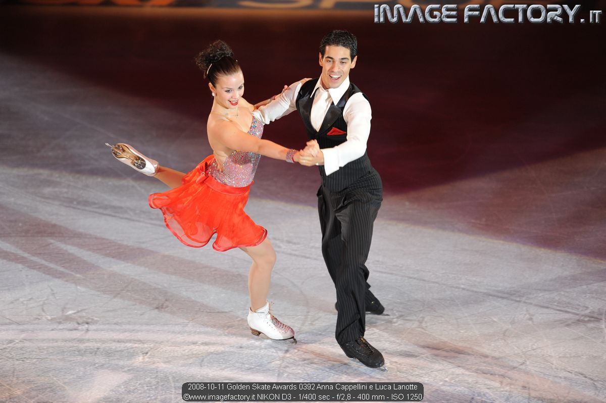 2008-10-11 Golden Skate Awards 0392 Anna Cappellini e Luca Lanotte
